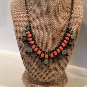 J.Crew Necklace in antique brass Gorgeous Stones